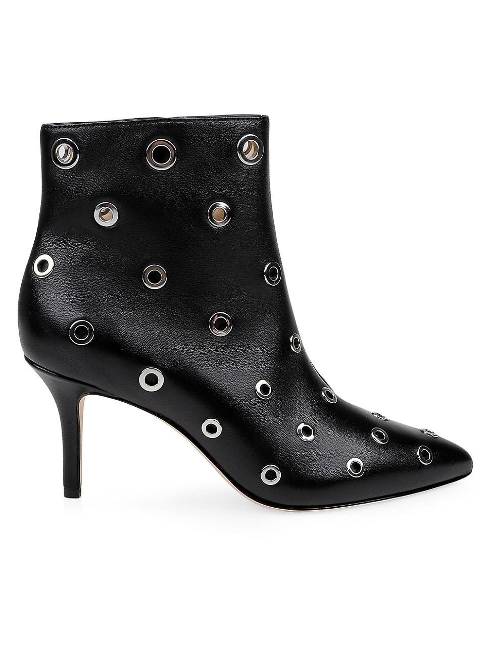 Womens Clarette II 75MM Leather Booties Product Image