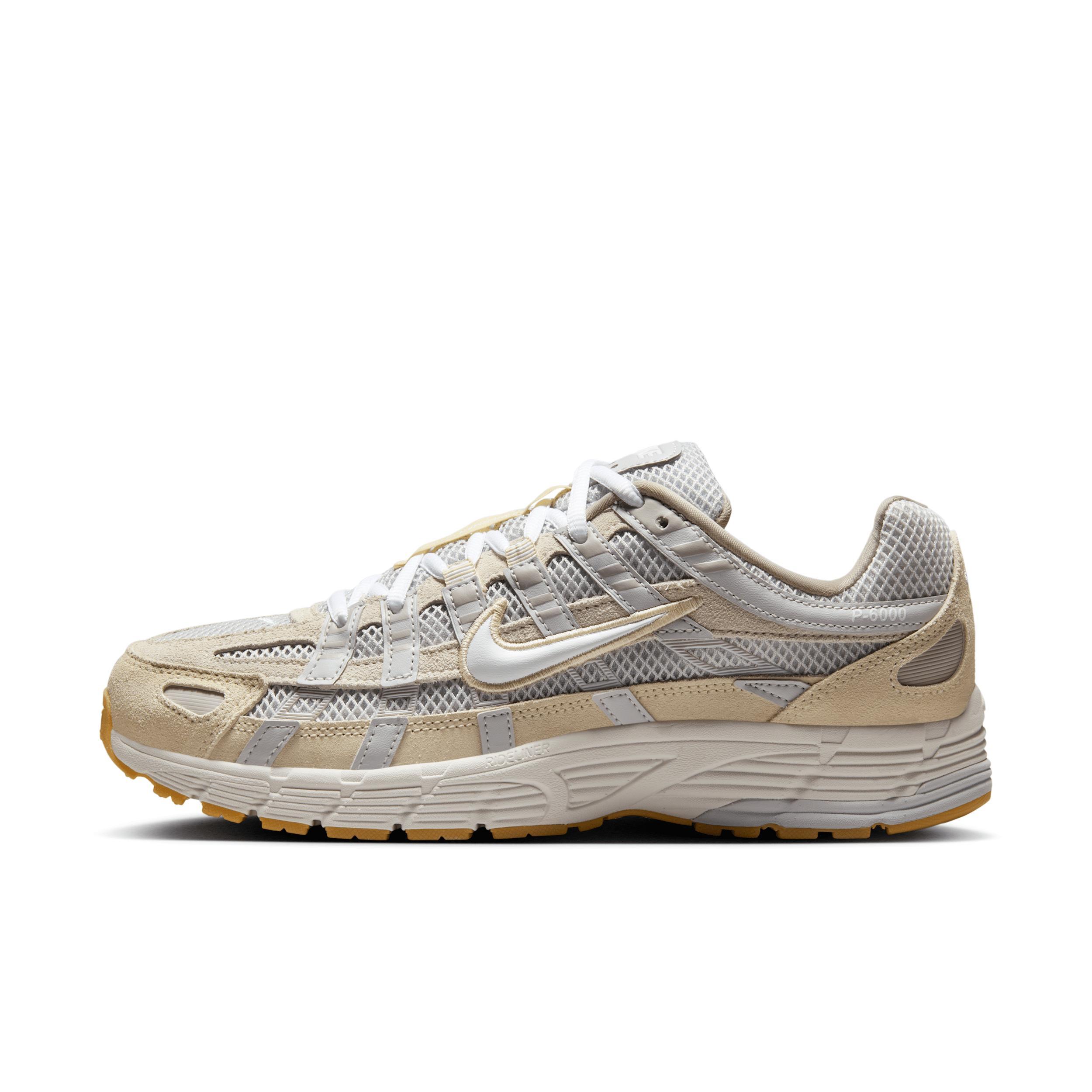 Nike Womens Nike P-6000 OPP1 - Womens Running Shoes Photon Dust/White/Light Khaki Product Image