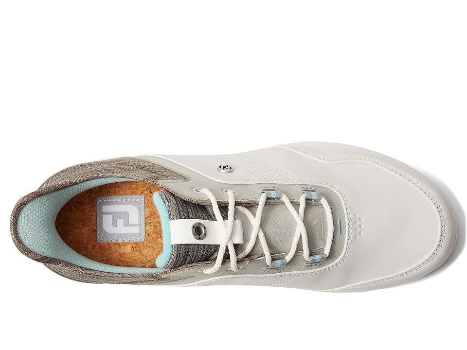 FootJoy Stratos Spikeless Luxury Casual Ice Blue) Women's Shoes Product Image