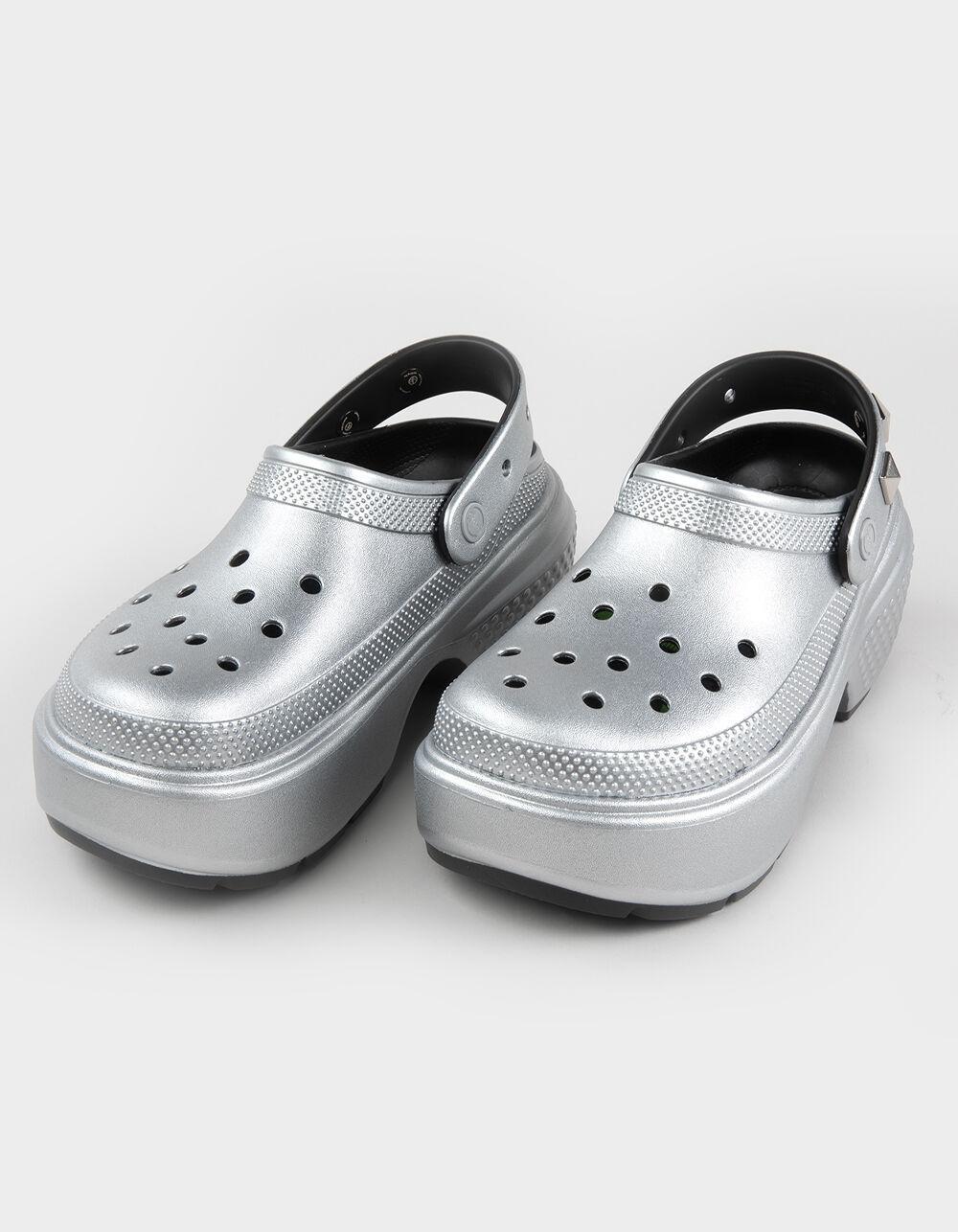 CROCS Stomp Metallic Womens Clogs Product Image