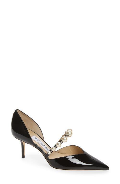 JIMMY CHOO Embellished Pointed In Black Product Image