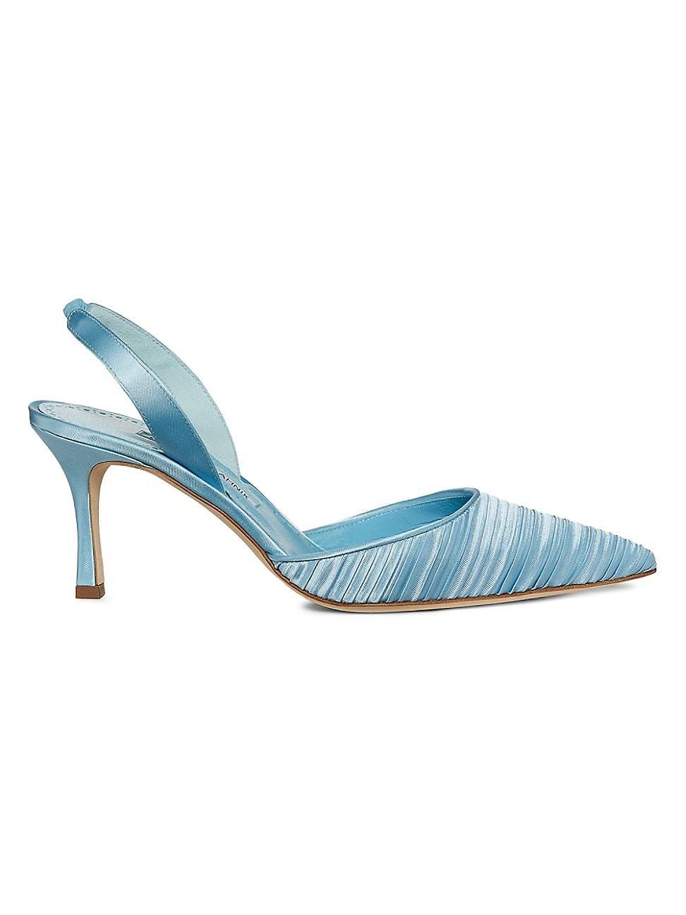 Womens Carolyne 75MM Pleated Slingback Pumps Product Image