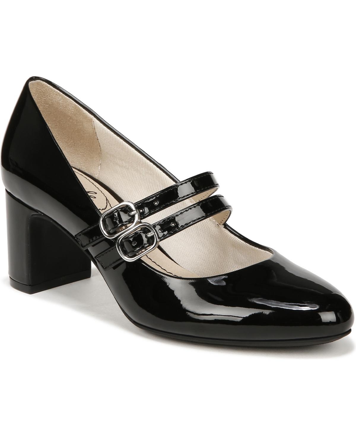 LifeStride True Women's Mary Jane Pumps, Size: 6 Wide, Black Patent Product Image