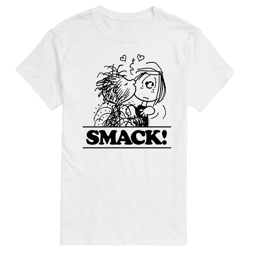 Big & Tall Peanuts Pigpen & Peppermint Patty Smack Graphic Tee, Men's,  Product Image
