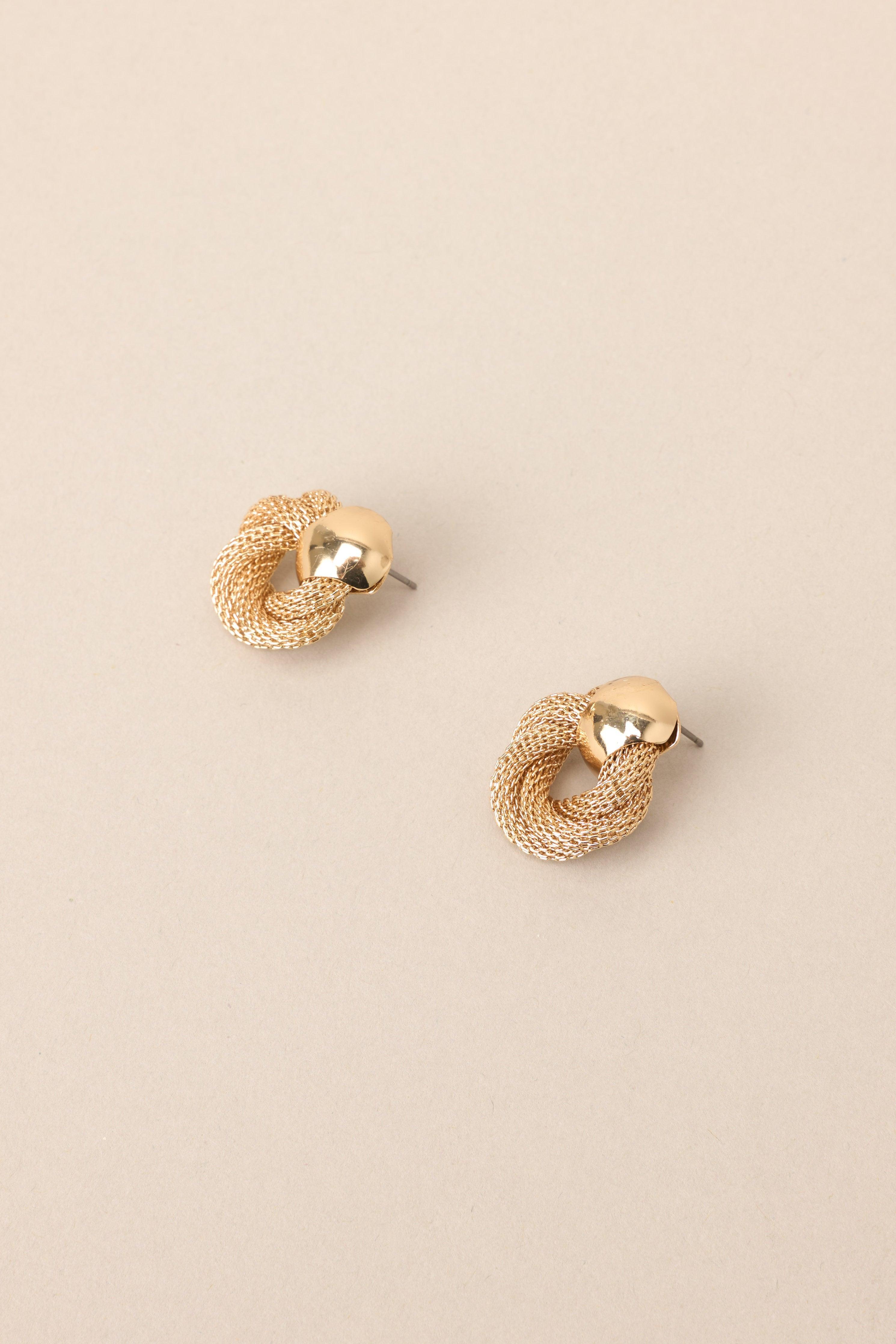 Moody Mystic Gold Earrings Product Image