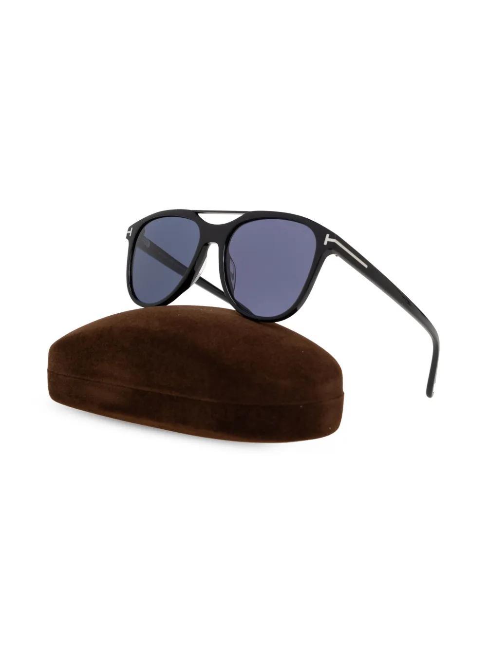 TOM FORD Damian 02 Pilot-frame Sunglasses In Black Product Image