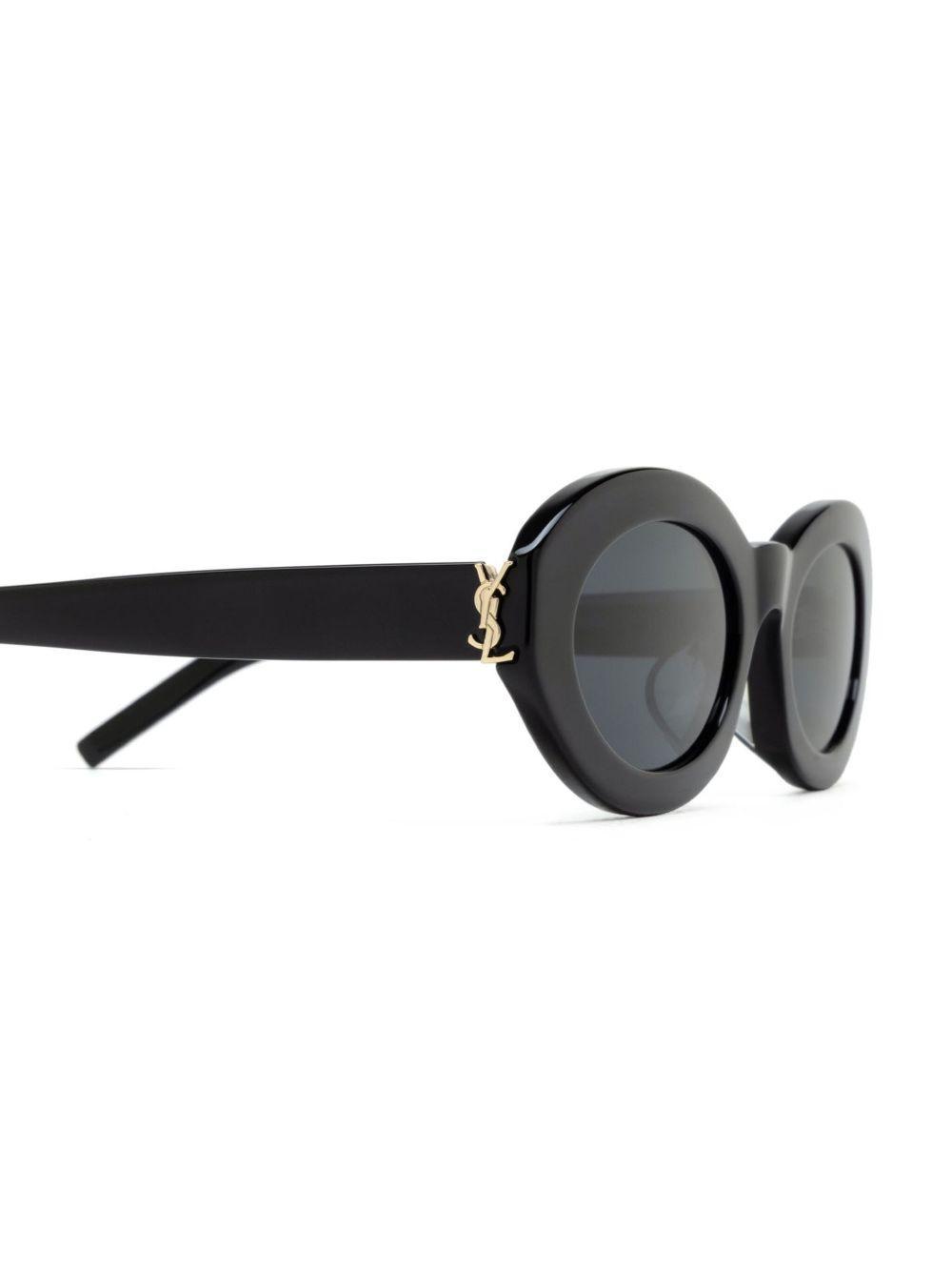 SLM136  oval-frame sunglasses Product Image