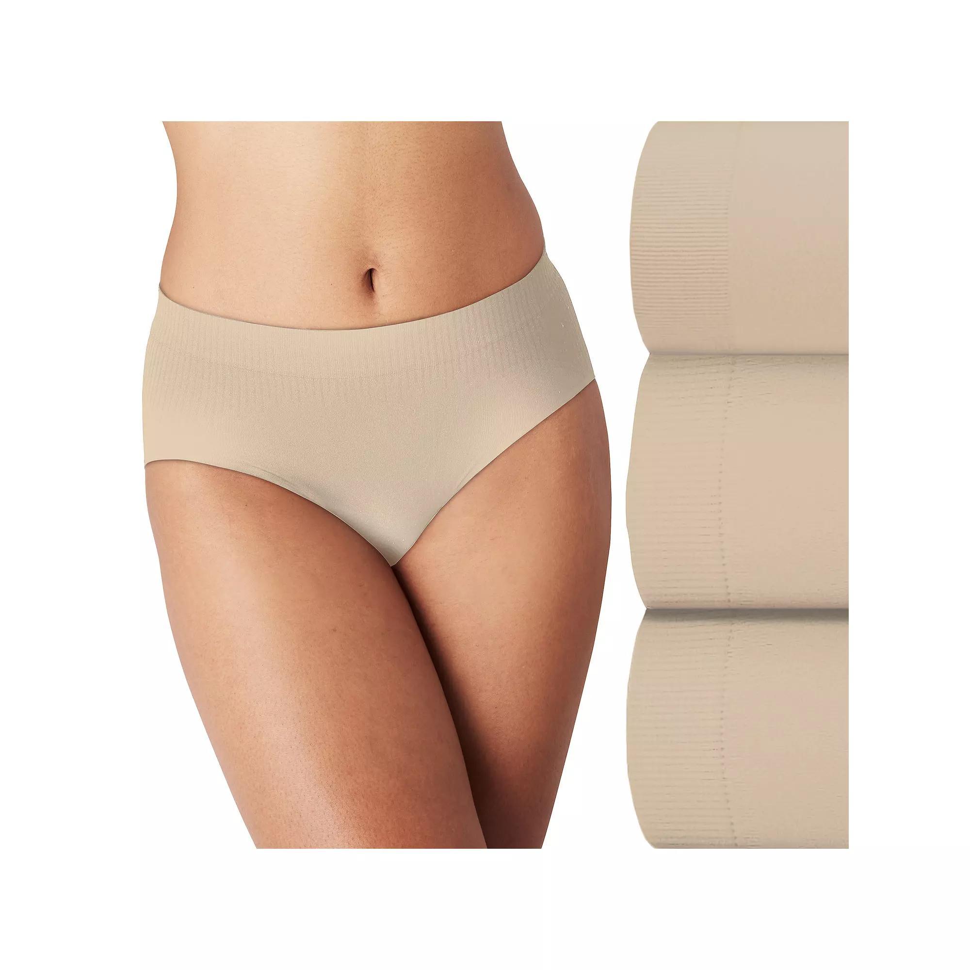 Bali Comfort Revolution 3-Pack Modern Seamless Brief Underwear DFMSB3, Women's,  Product Image