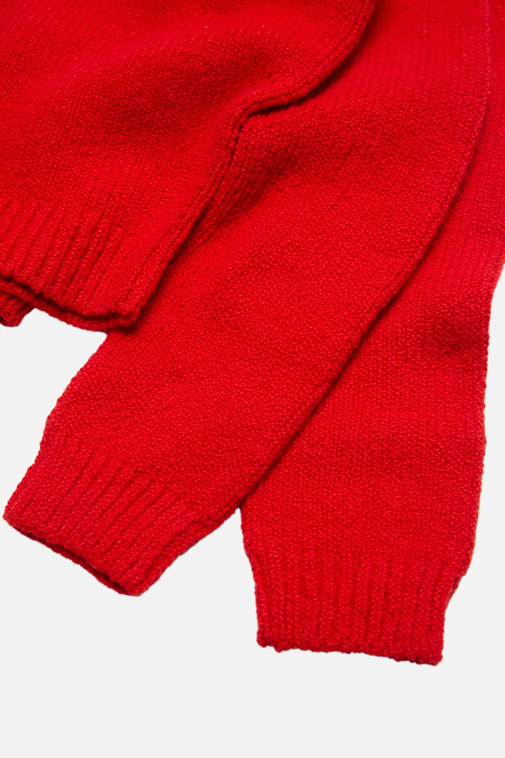 Cropped crewneck sweater Product Image