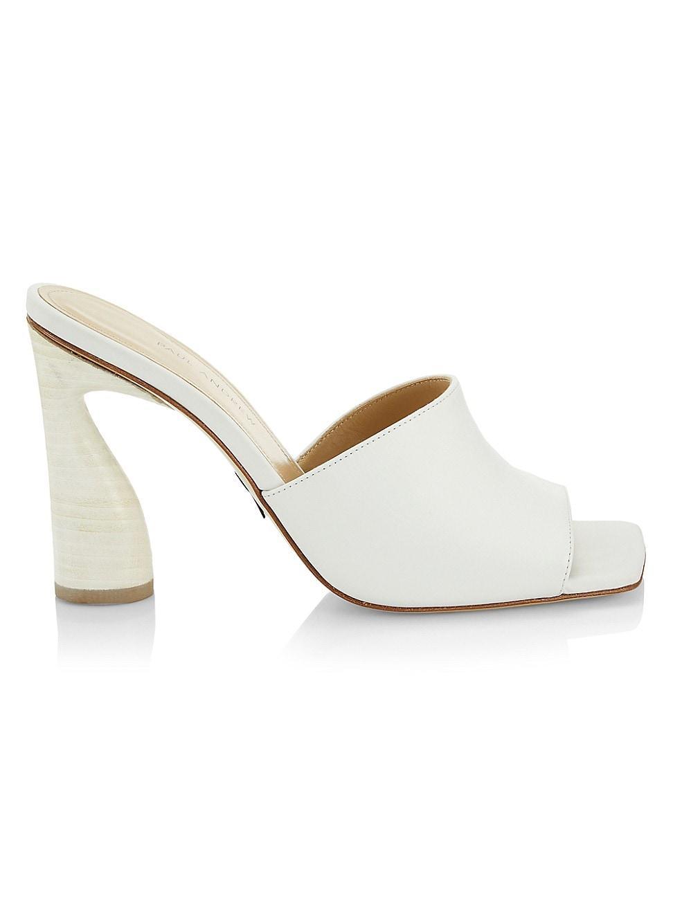 Womens Arc Leather Mules Product Image