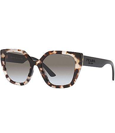 Prada Womens PR 24XS 52mm Rectangle Sunglasses Product Image