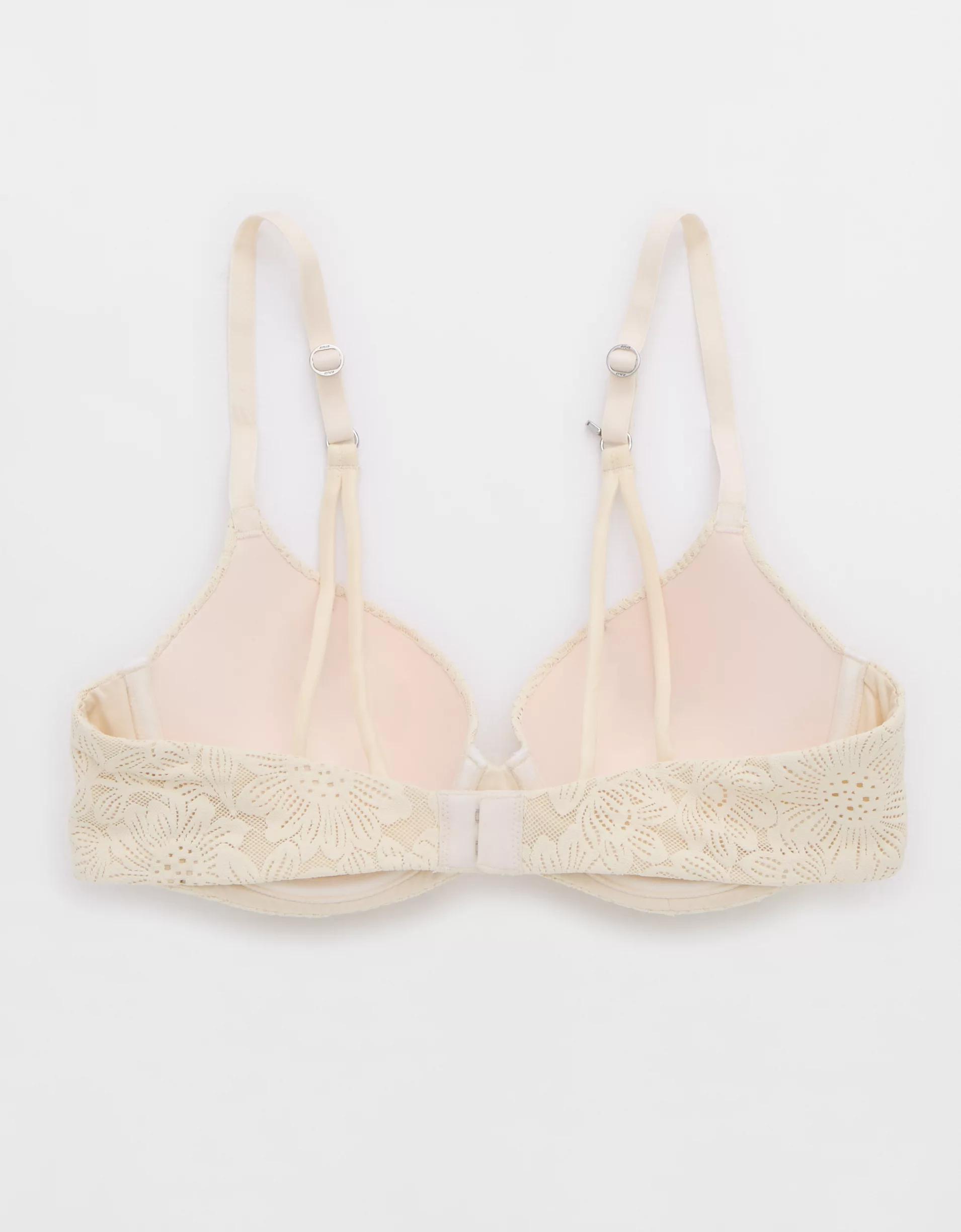 Sunnie Bloom Lace Demi Push Up Bra Product Image
