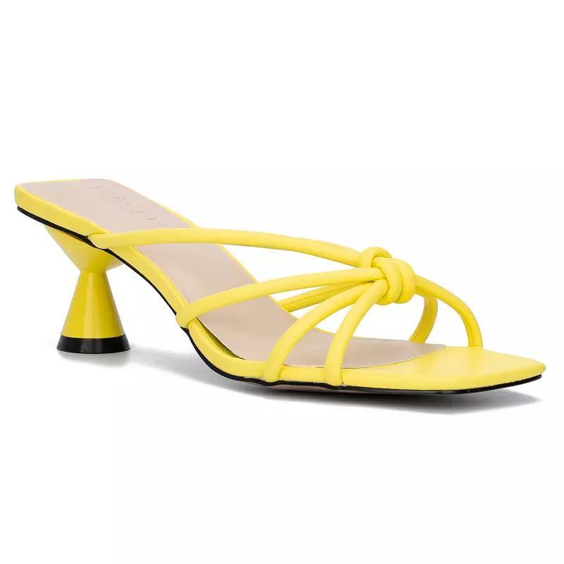 Torgeis Cultivar Women's Heeled Dress Shoes, Size: 6, Yellow Product Image