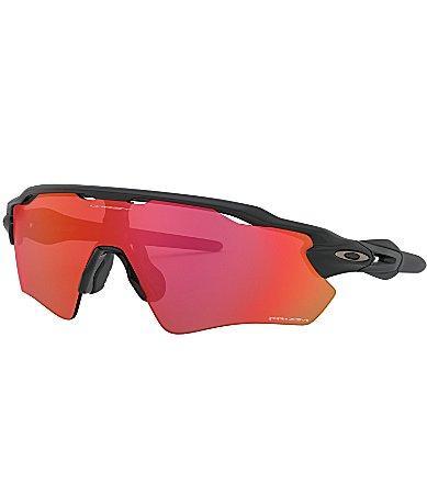 Oakley Mens OO9208 Radar Ev Path 38mm Rectangle Sunglasses - Polished White/Prizm Road Product Image