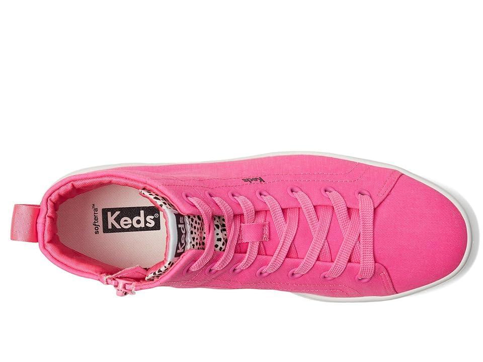 Keds Skyler Hi Lace Up (Fuchsia Canvas) Women's Shoes Product Image