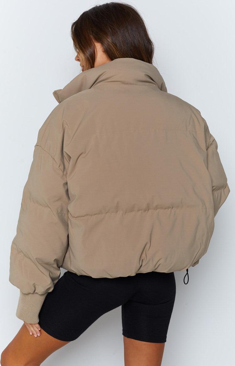 Remi Puffer Jacket Nude Product Image