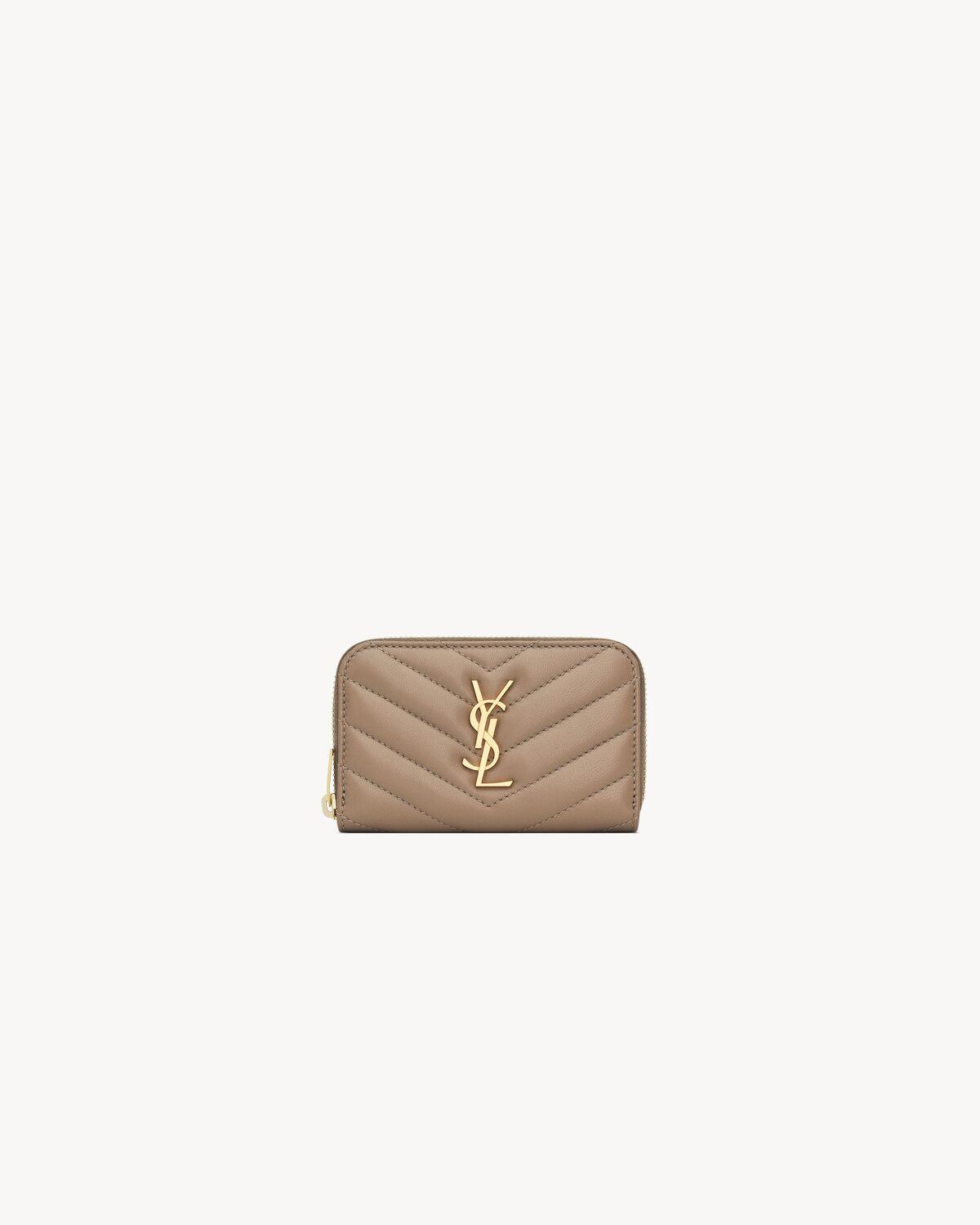 CASSANDRE MATELASSÉ coin card wallet in lambskin | Saint Laurent | YSL.com Product Image