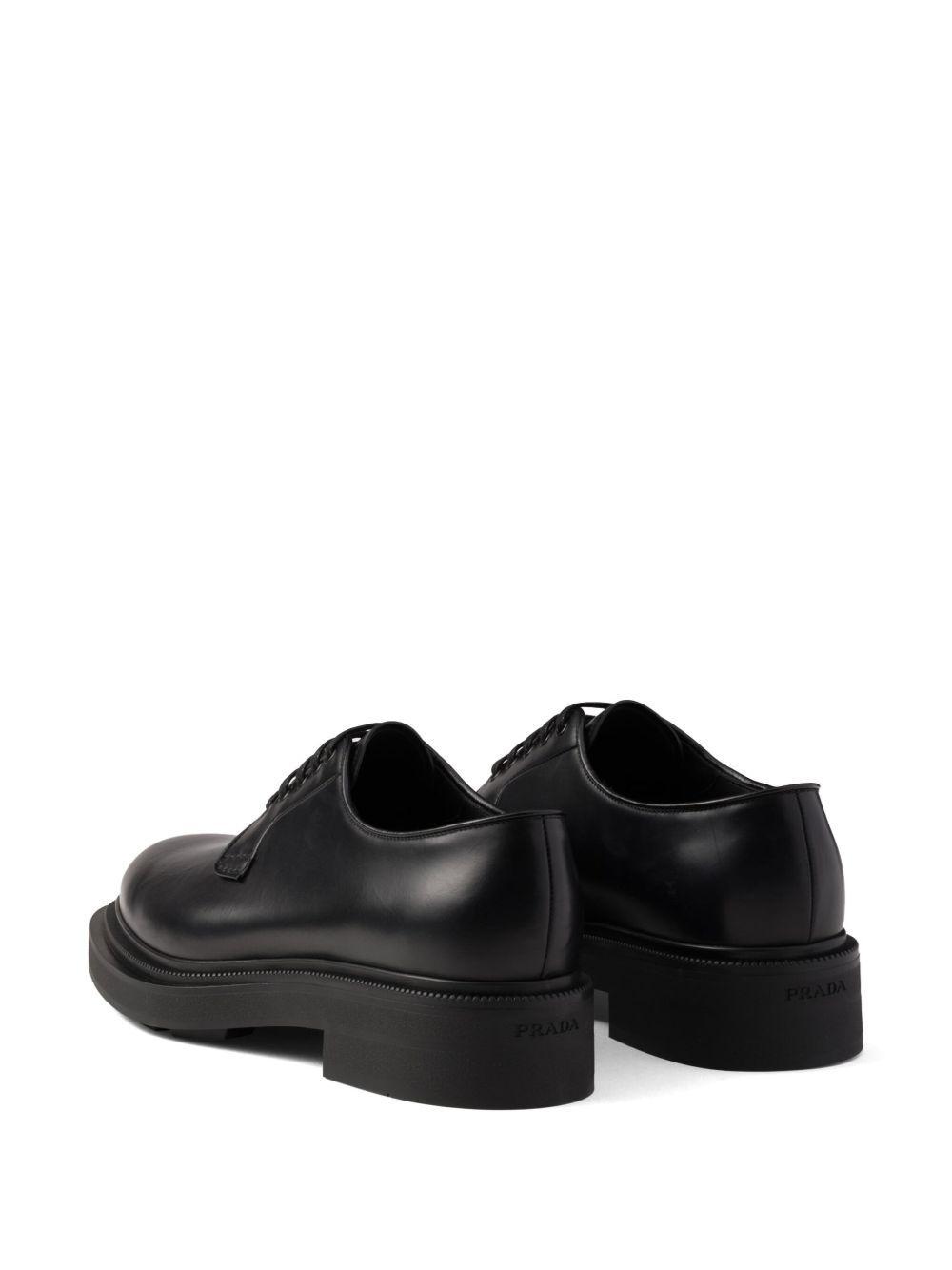 brushed leather shoes Product Image