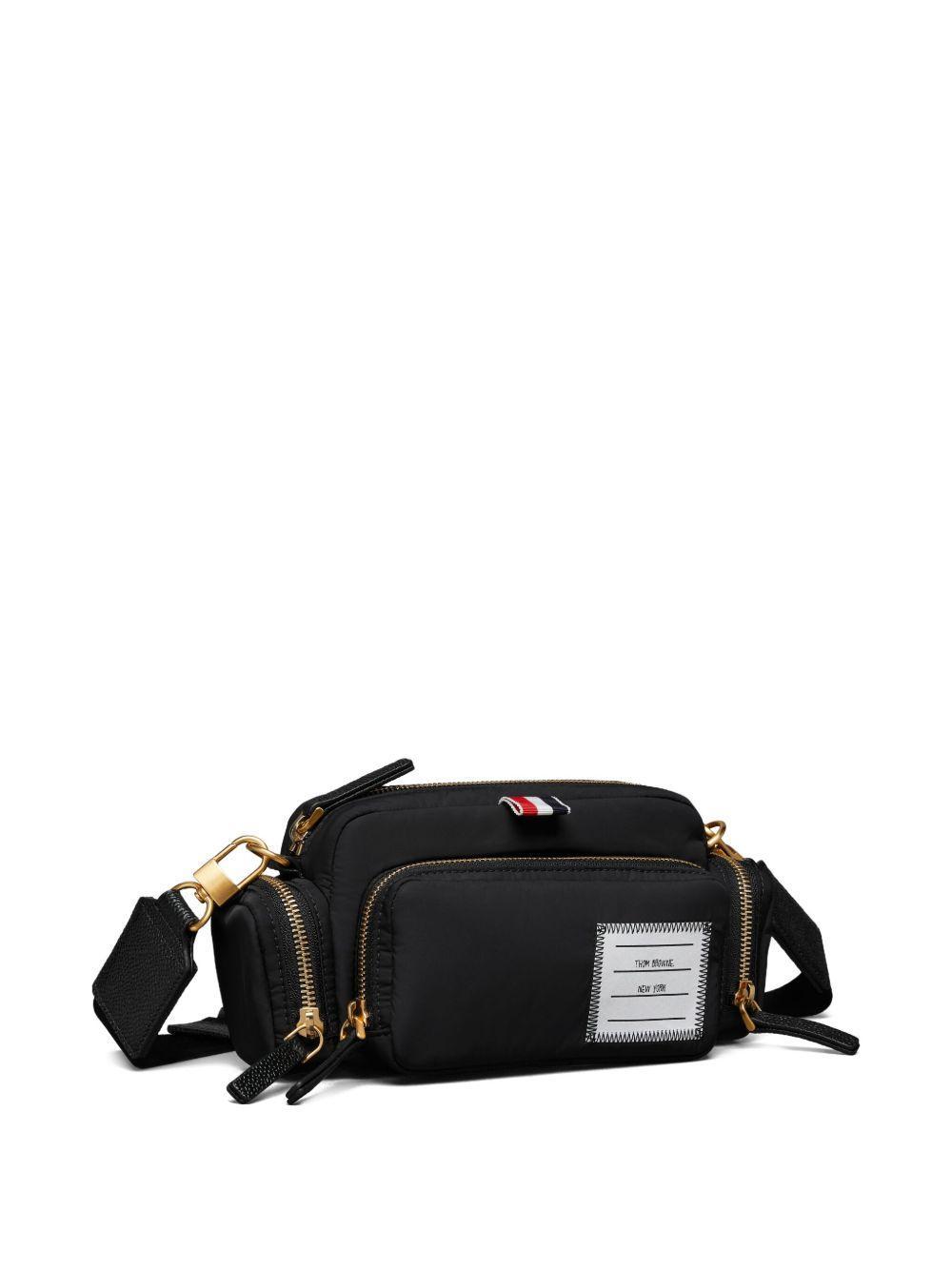 logo-patch belt bag Product Image