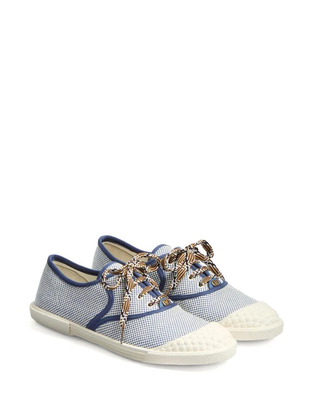 VALENTINO GARAVANI Bay By Bay Low Top Sneaker In Blue/white Multi Product Image