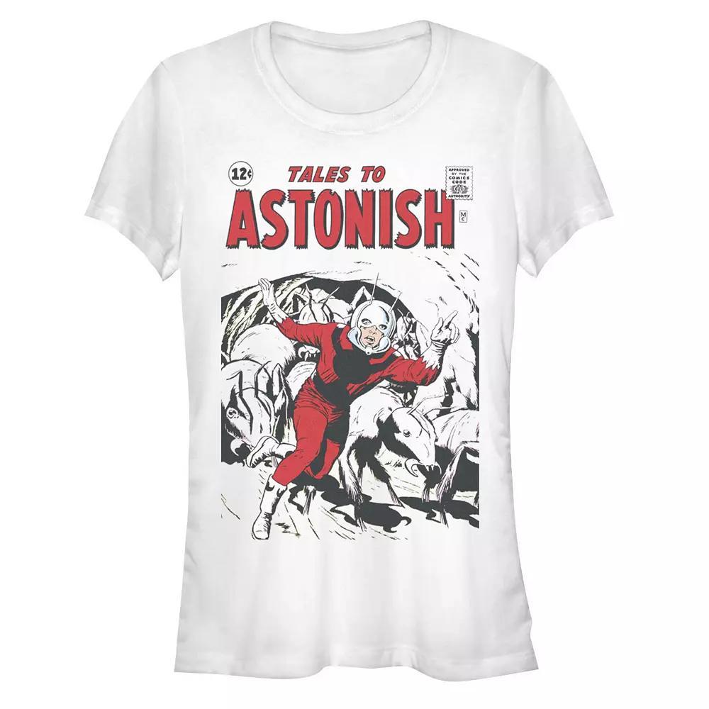 Juniors' Ant-Man Tales To Astonish Comic Cover Graphic Tee, Girl's, Size: XL, White Product Image