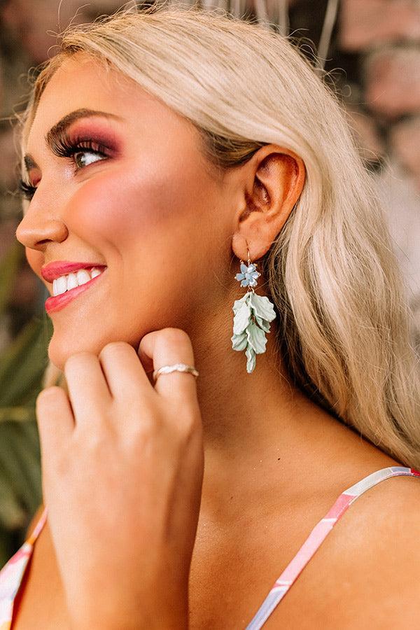 Parkside Pretty Earrings In Mint Product Image