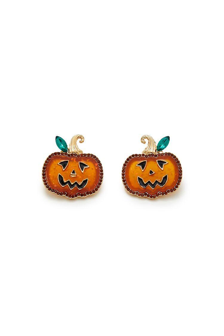 Jack-O-Lantern Drop Earrings | Forever 21 Product Image