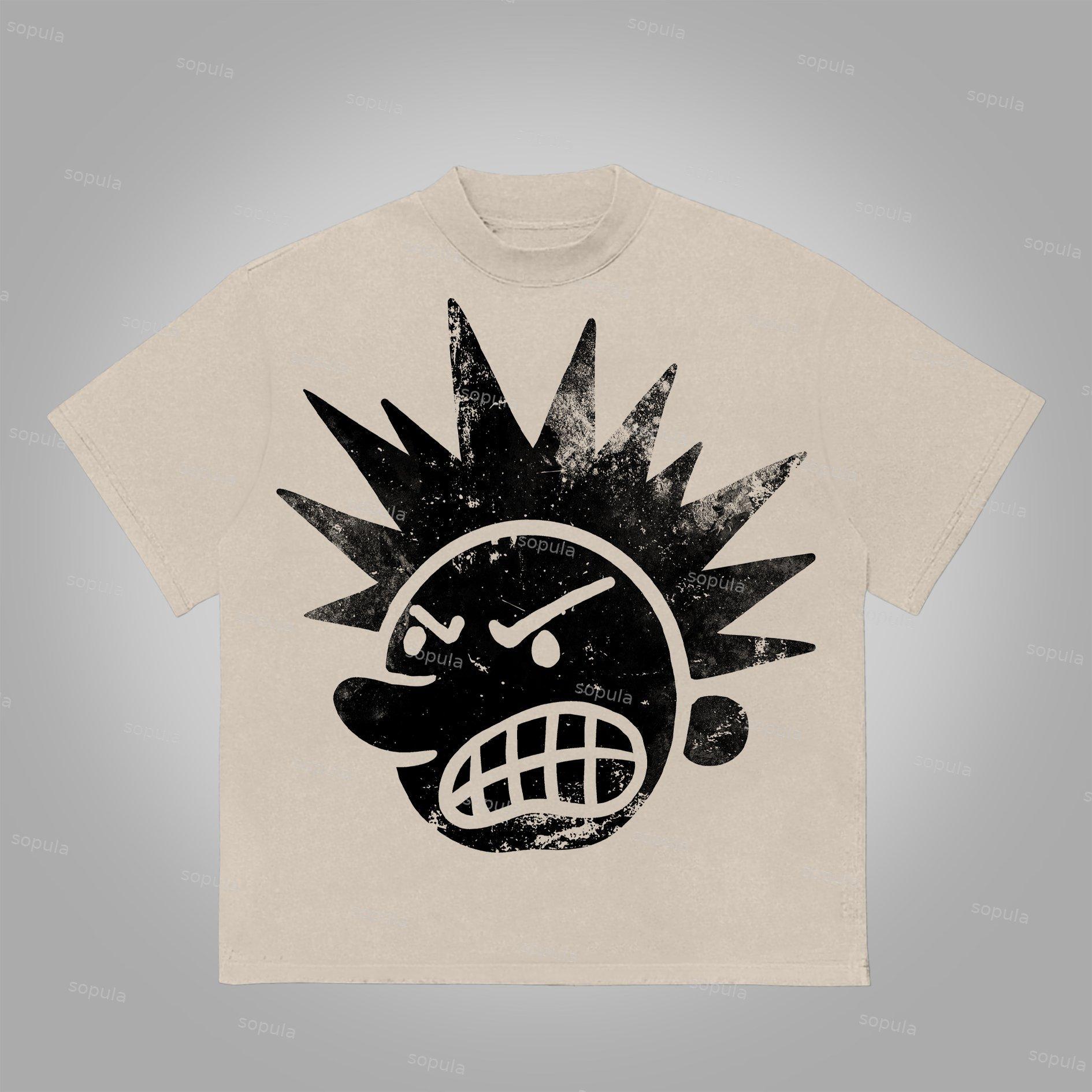 Sopula The Brain Explodes Graphic Cotton T-Shirt Product Image