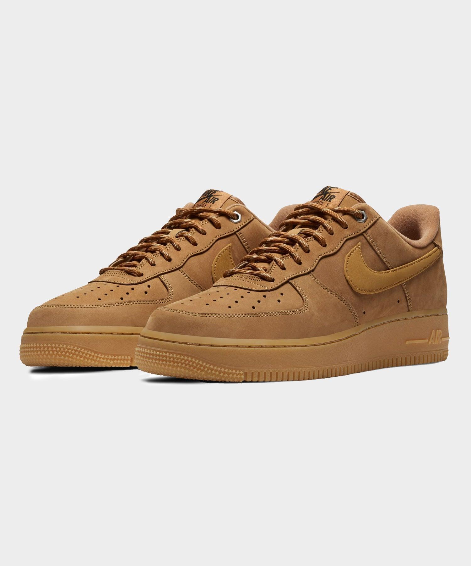 Nike Air Force 1 '07 WB in Flax/Gum Light Brown Product Image