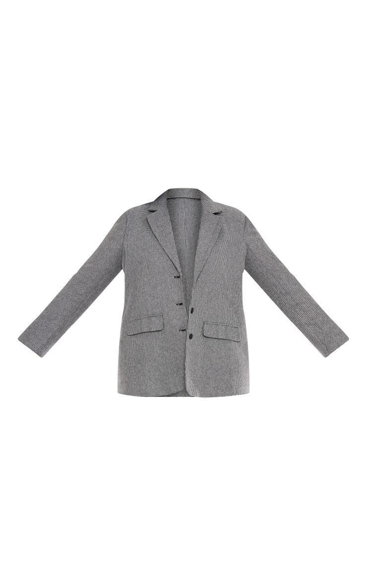 Plus Grey Tailored Oversized Blazer Product Image