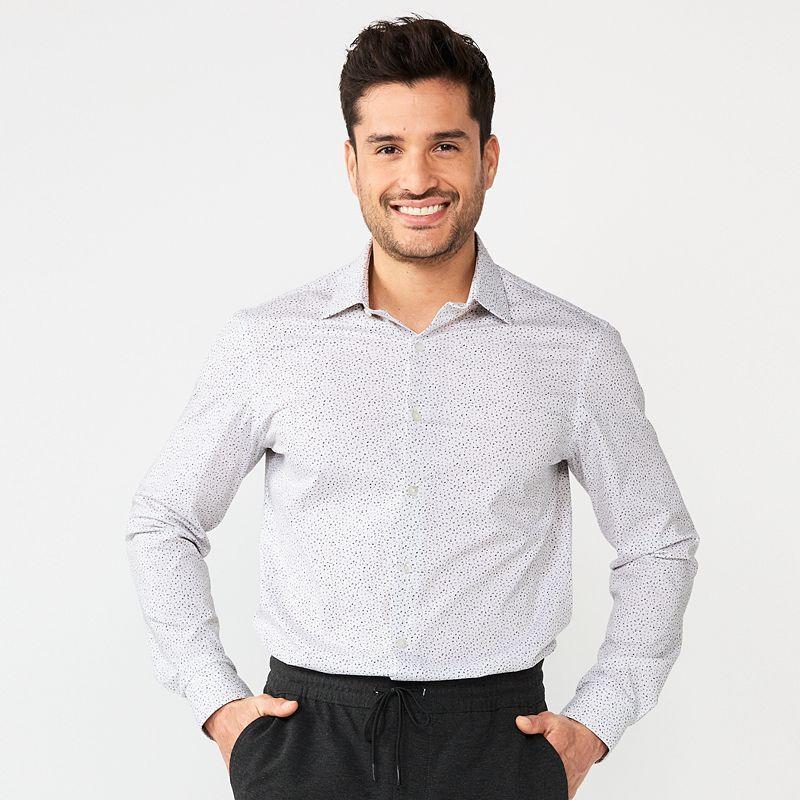 Mens Apt. 9 Premier Flex Slim-Fit Wrinkle Resistant Dress Shirt Product Image