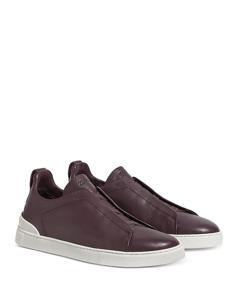 Zegna Mens Triple Stitch Secondskin Sneakers Product Image