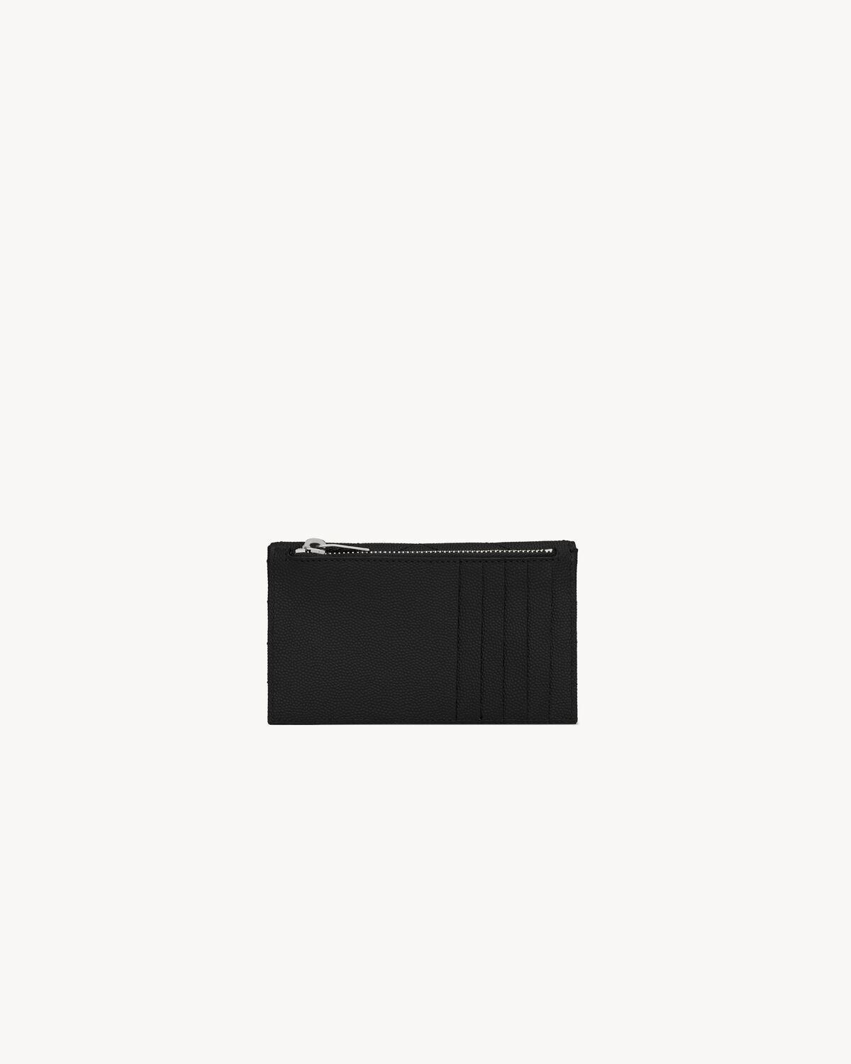 CASSANDRE MATELASSÉ large flap wallet in grain de poudre leather | Saint Laurent | YSL.com Product Image