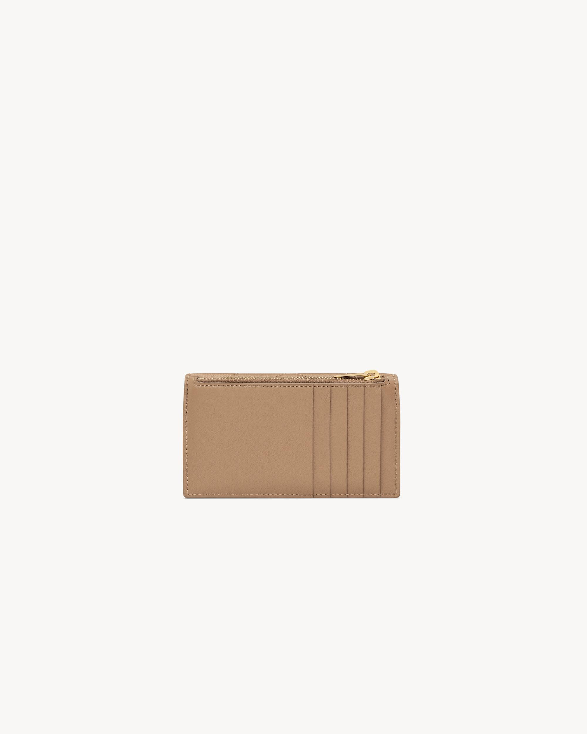 CASSANDRE FRAGMENTS FLAP CARD CASE IN LAMBSKIN Product Image