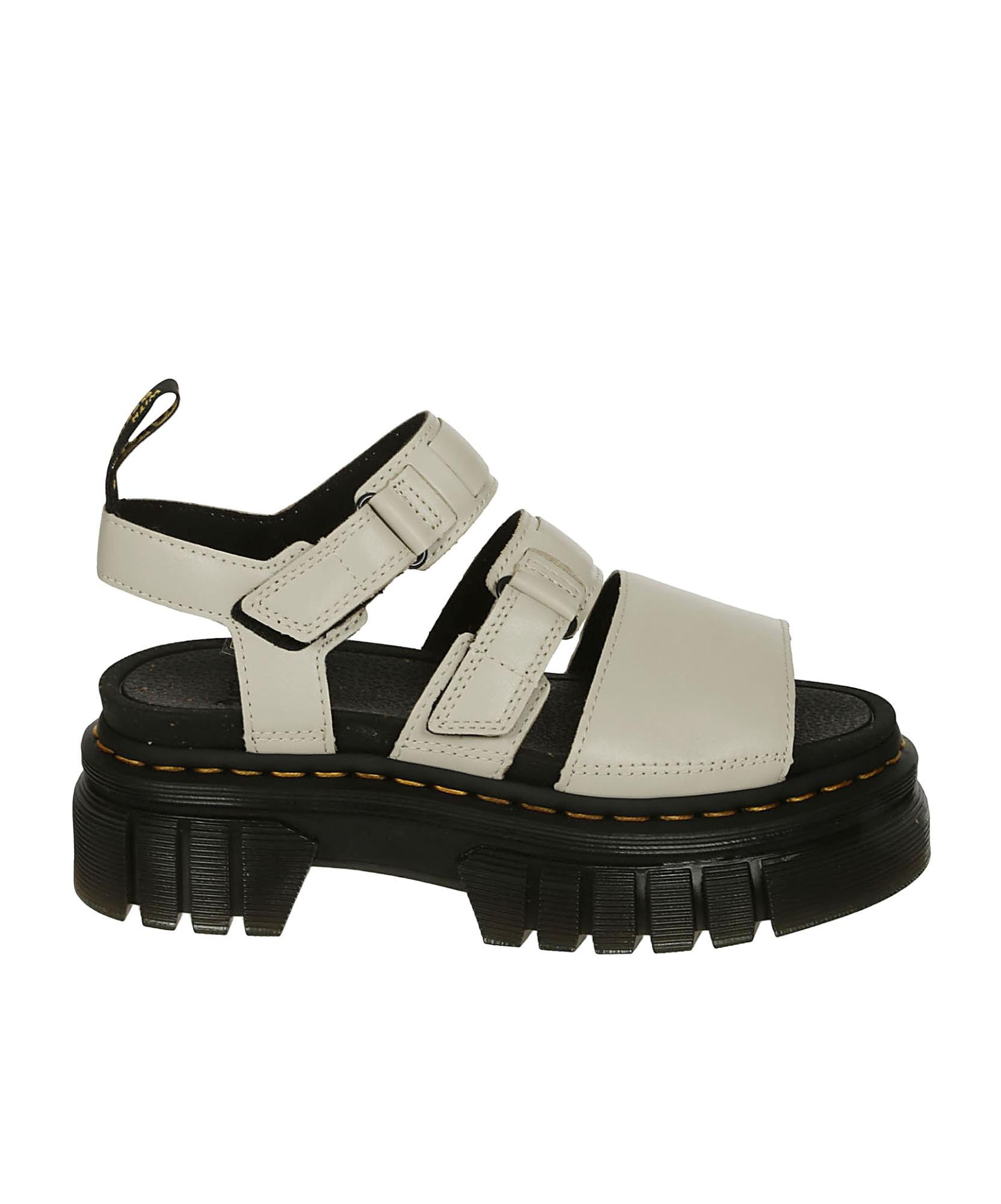 DR. MARTENS' Open-toed Flat Sandals In Black Product Image