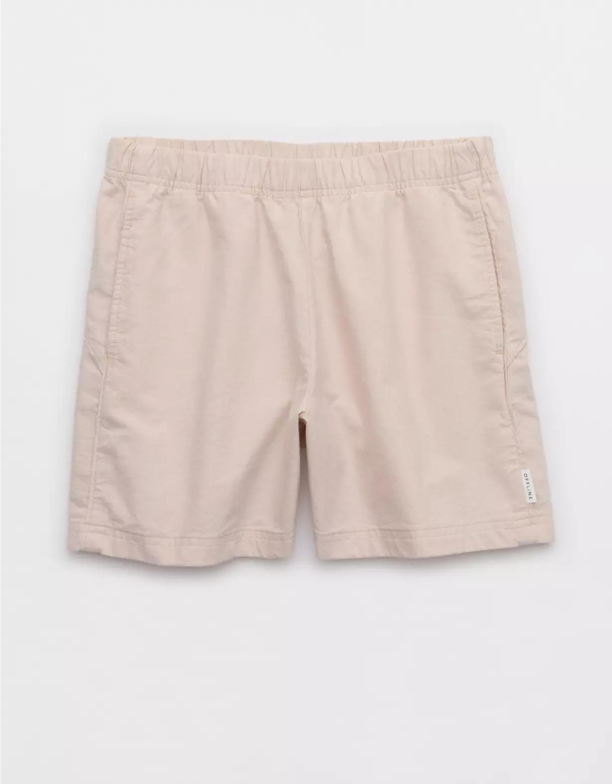 OFFLINE By Aerie Day Off Oxford Short Product Image