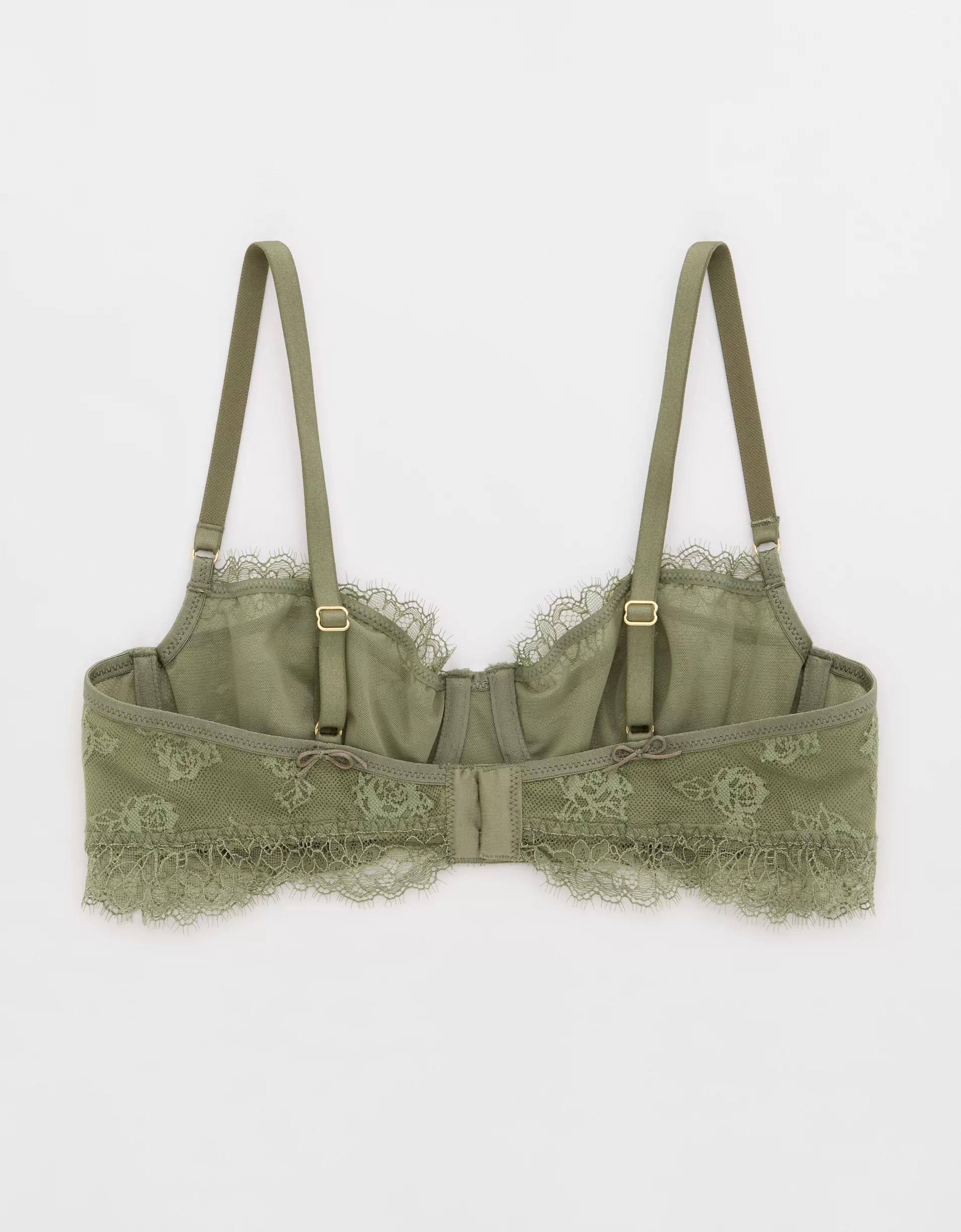 Show Off Rosebud Lace Unlined Bra Product Image