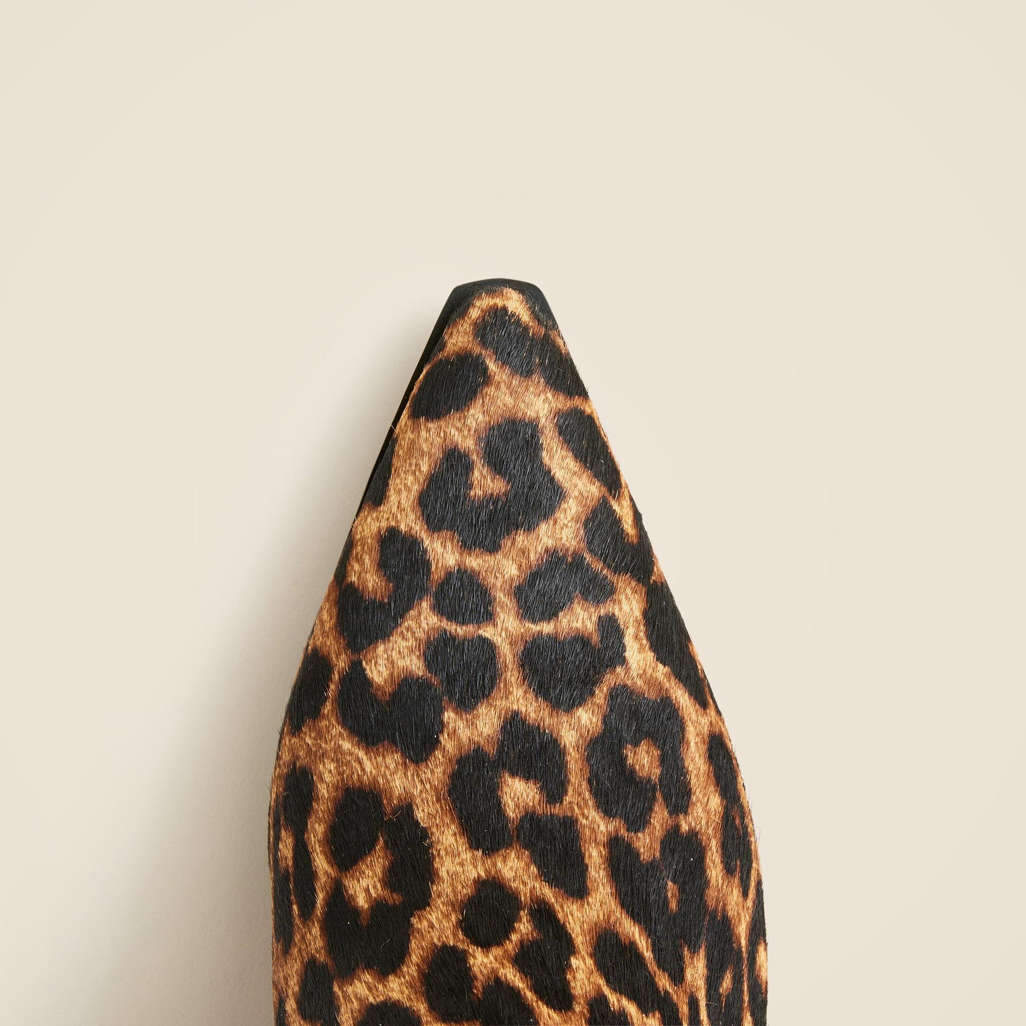 New Stevie ankle boots in leopard-print calf hair Product Image