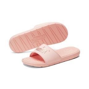 PUMA Cool Cat Women's Slides in Cloud Pink/Rose Gold Product Image