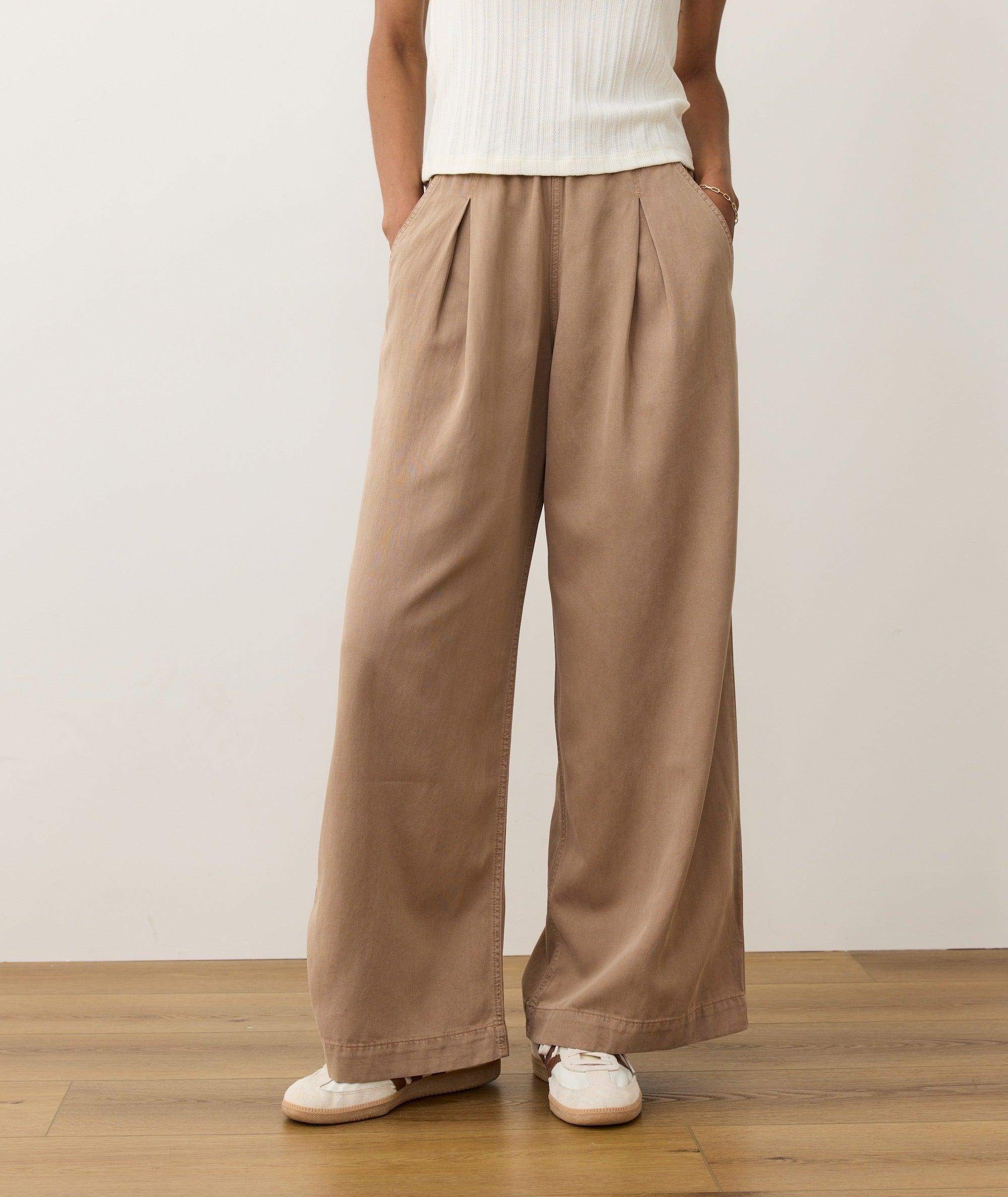 Allison Pleated Wide Leg Trouser Product Image