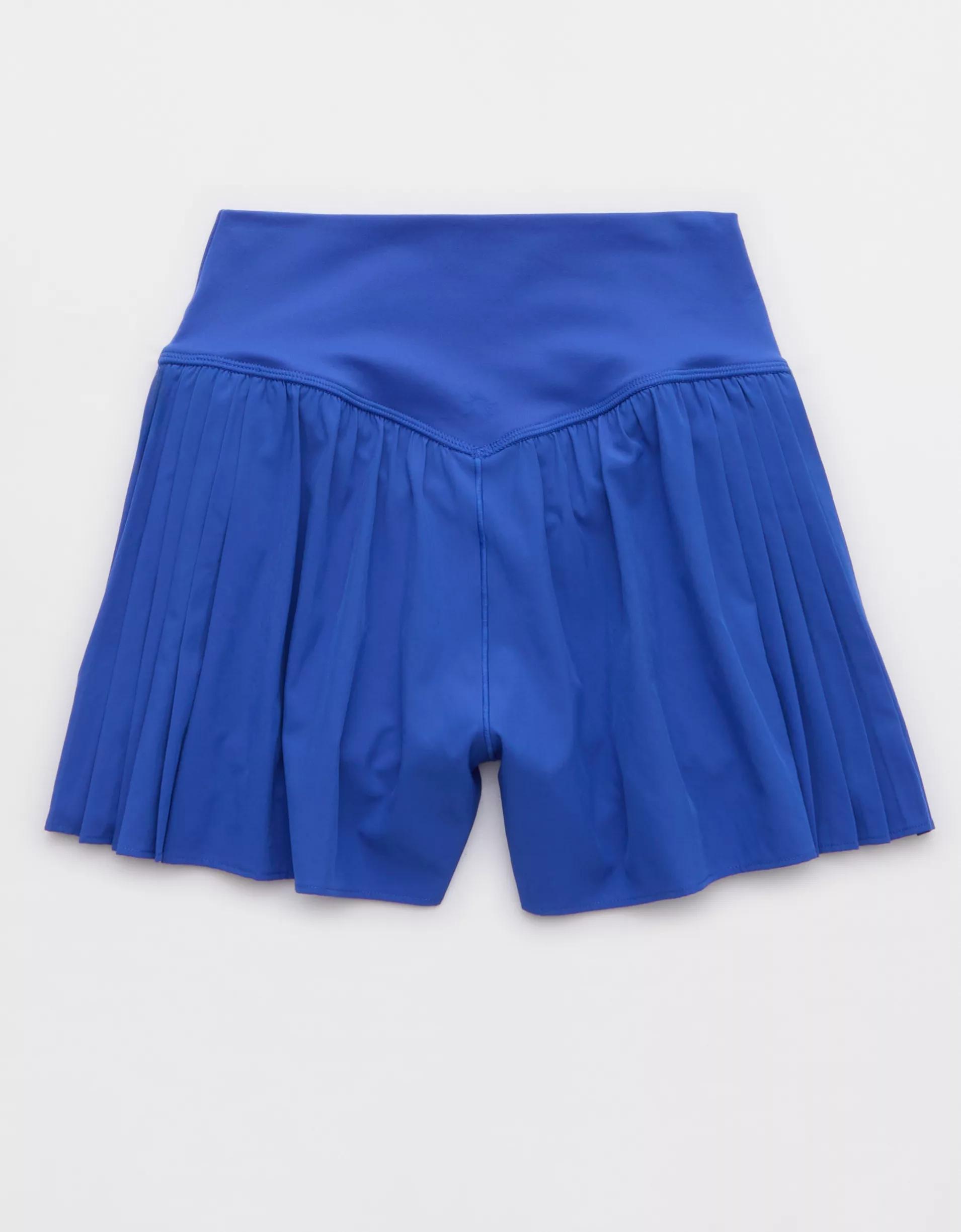 OFFLINE By Aerie Real Me Pleated Flowy Short Product Image
