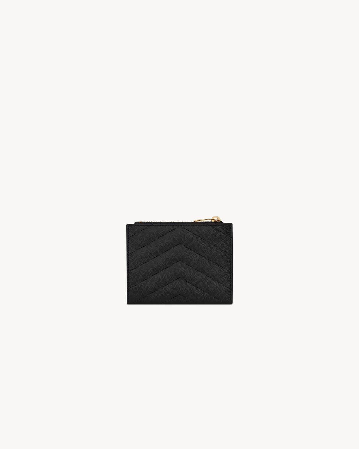 TINY CASSANDRE card case in matte leather | Saint Laurent | YSL.com Product Image