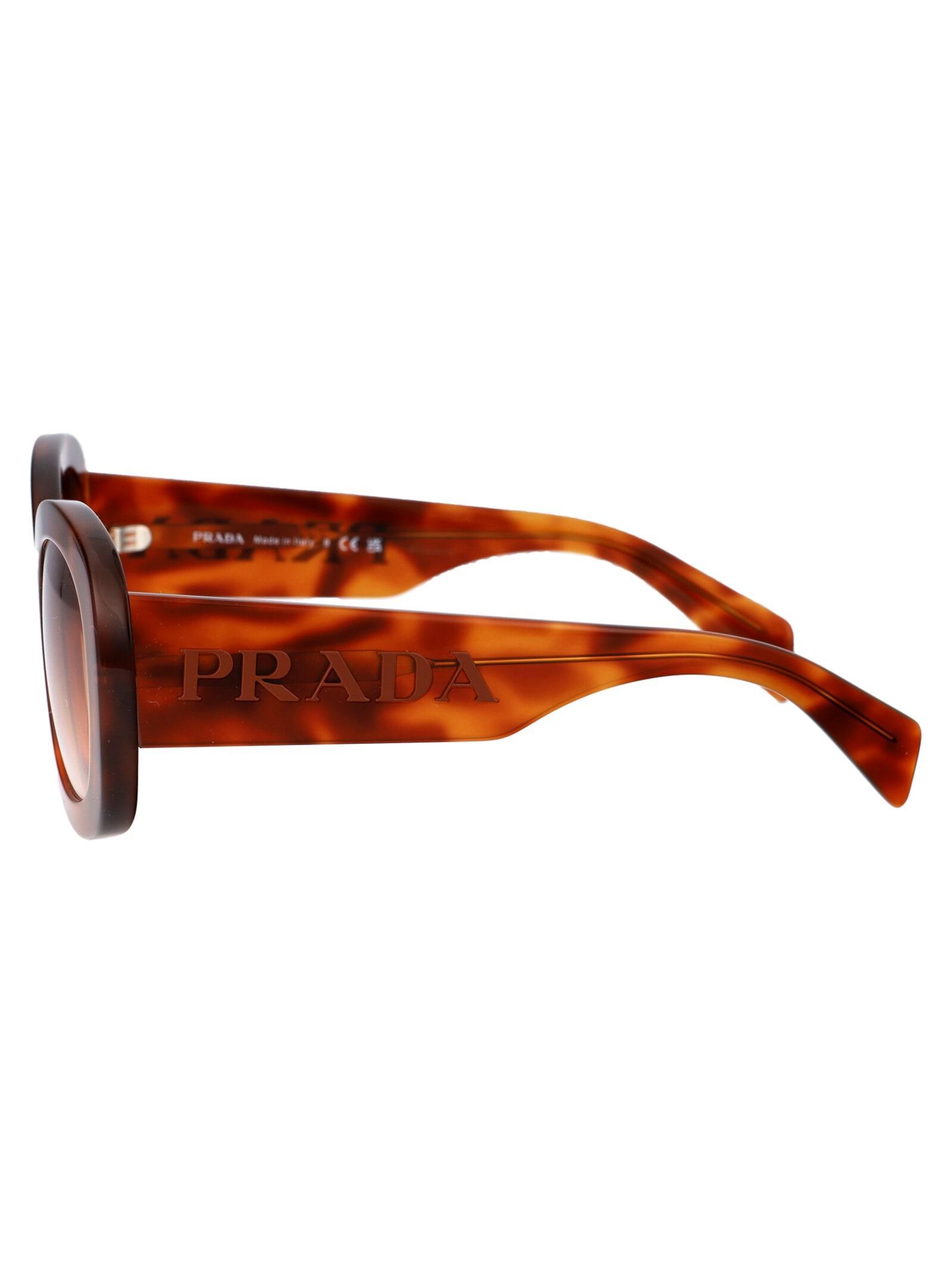 PRADA Sunglasses 0 Pr A13 S 18 R70 E In 18r70e Cognac Tortoise Product Image