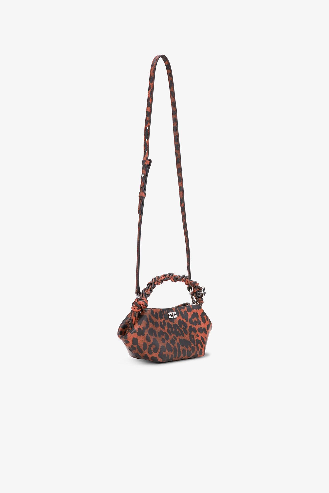 Red Leopard Mini GANNI Bou Bag Product Image