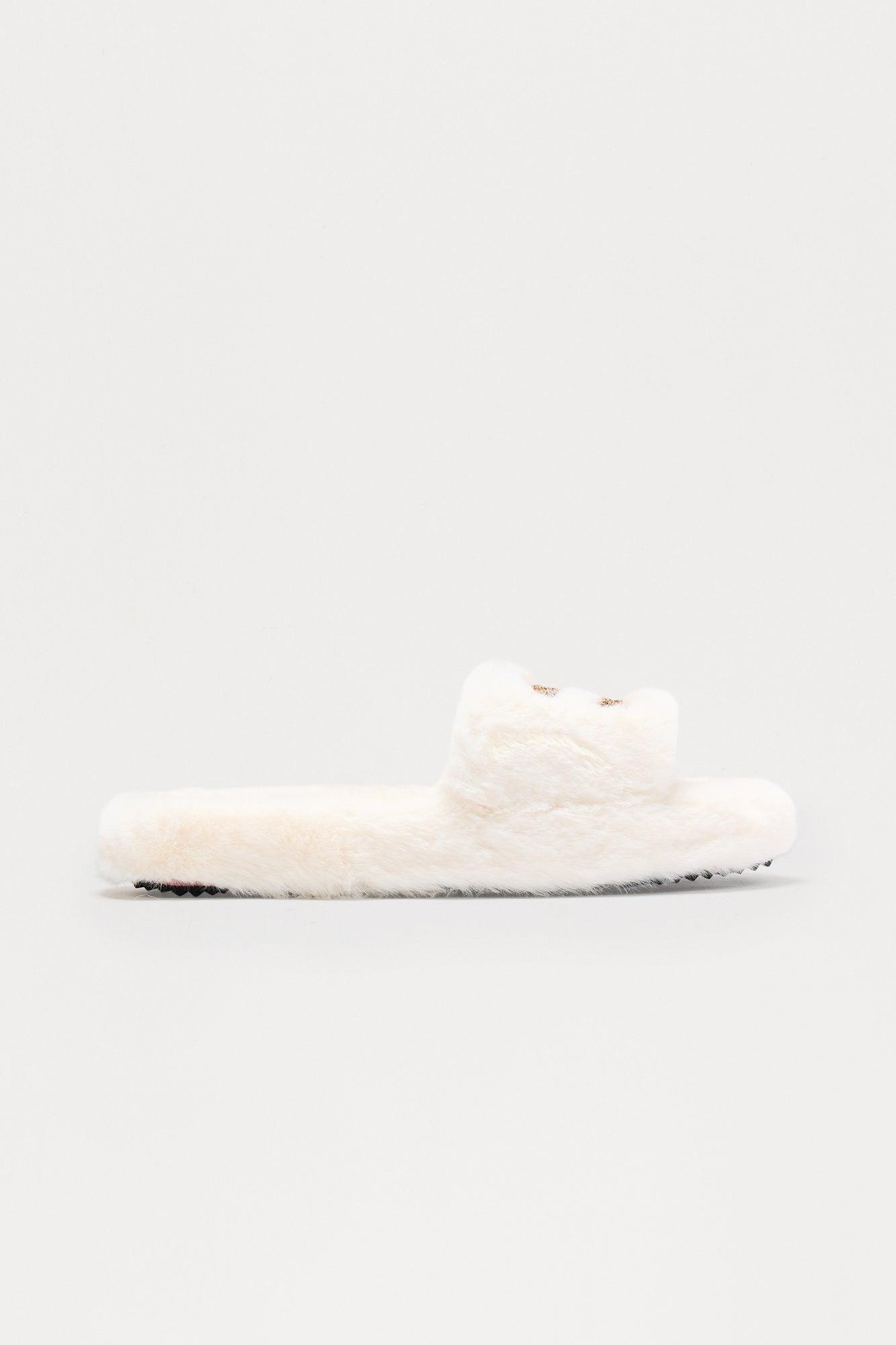 Winda Faux Fur Slippers - Tan Female Product Image