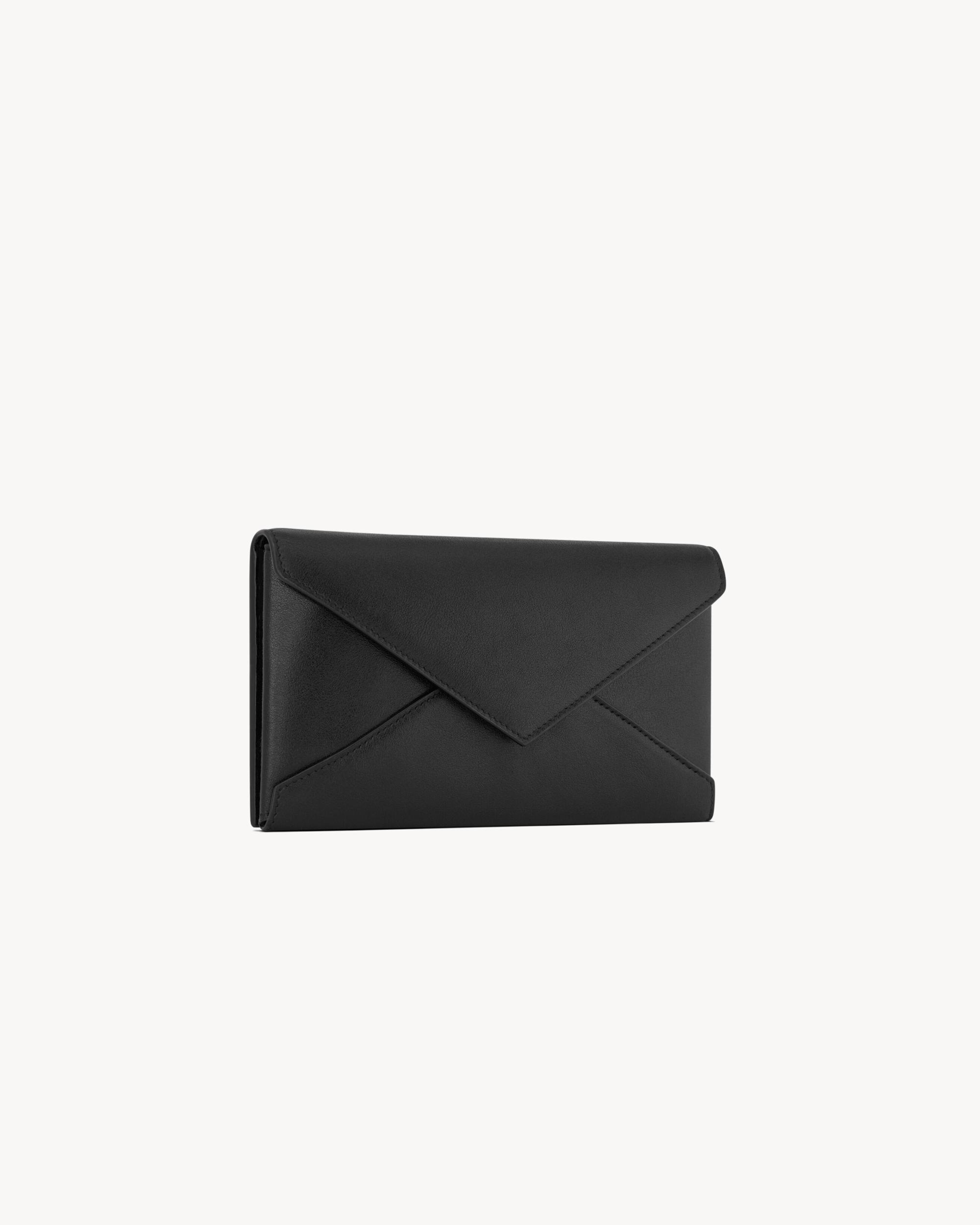 LETTER large wallet in leather Product Image