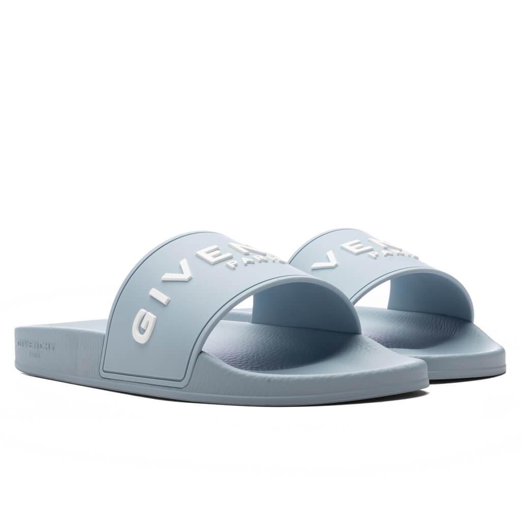 Slide Flat Sandals - Sky Blue Male Product Image