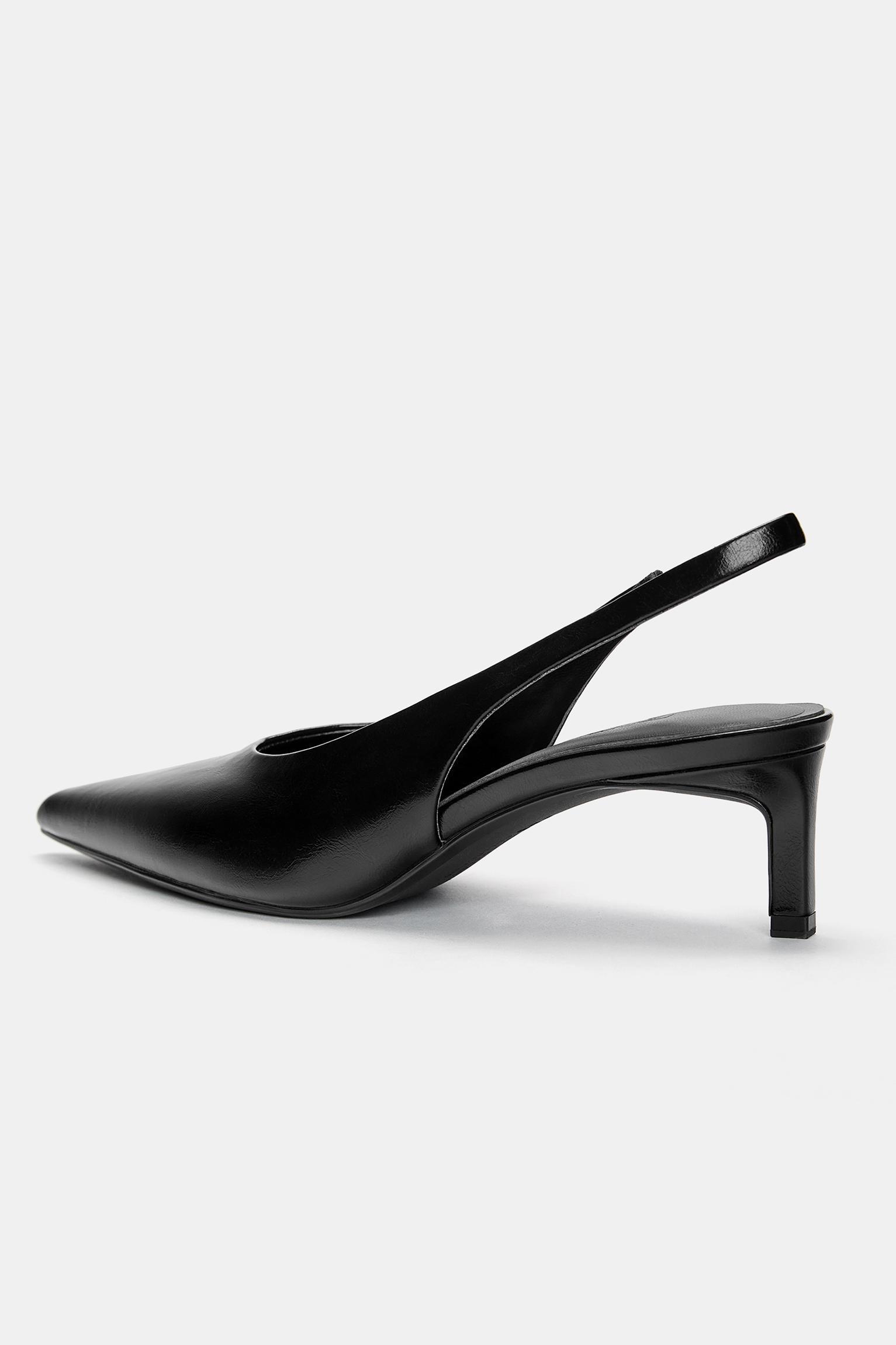 Heeled slingback shoes Product Image