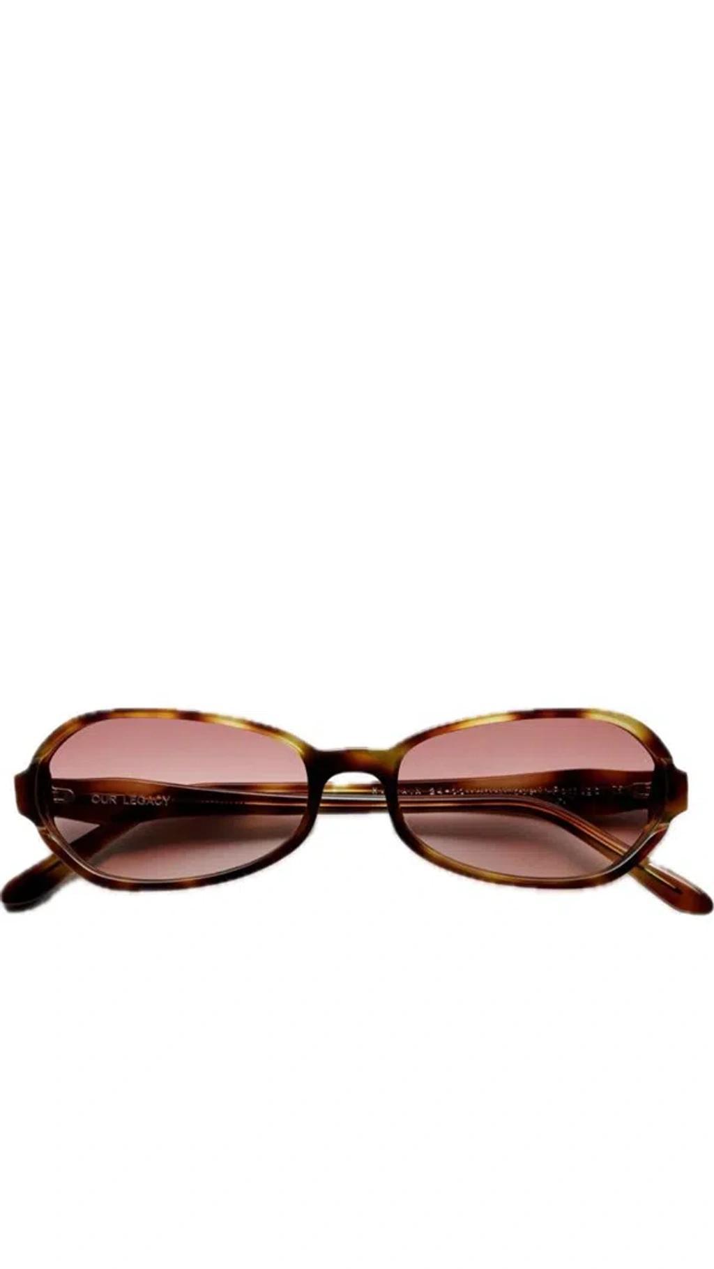 OUR LEGACY Drain Sunglasses In Brown Product Image