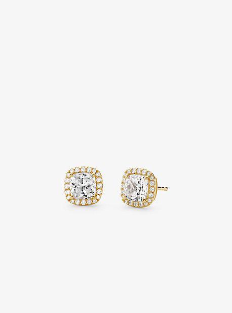 Michael Kors Kors Brilliance Cushion Cut Stud Earrings Product Image